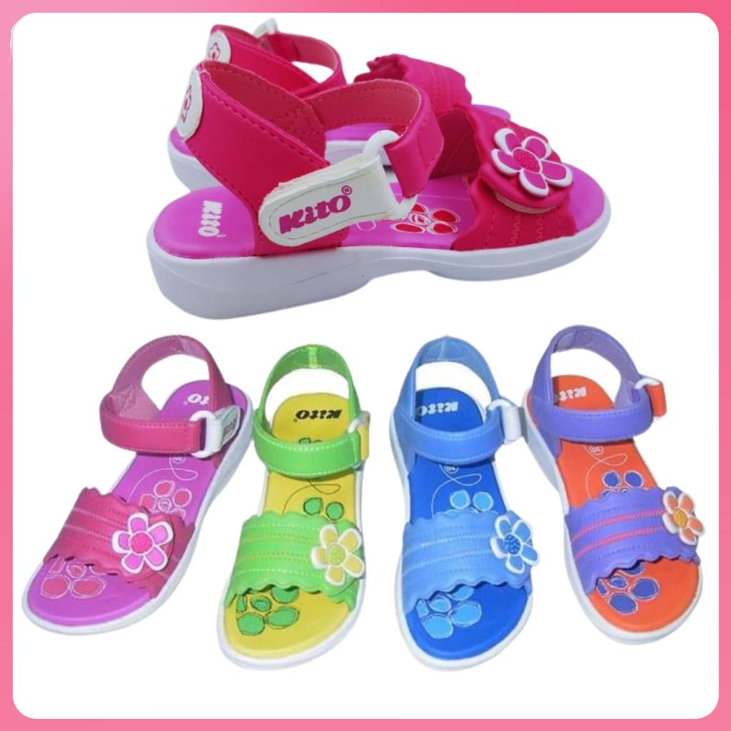 Dép sandal bé gái Kito YSDC 8093 , xốp nhẹ, đi êm chân