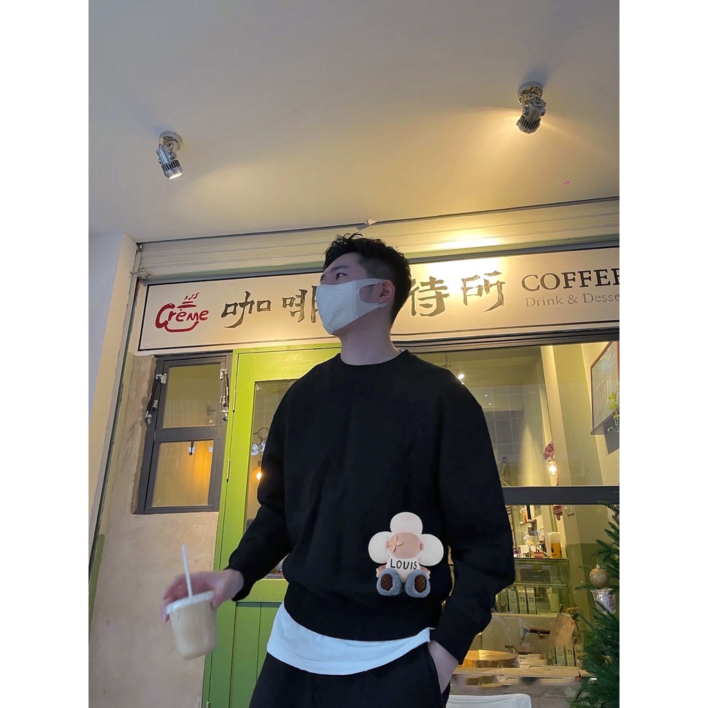 Áo hoodie Tay Dài Cổ Tròn Thời Trang Mùa Thu Mới 2023 Cho Nam Và Nữ