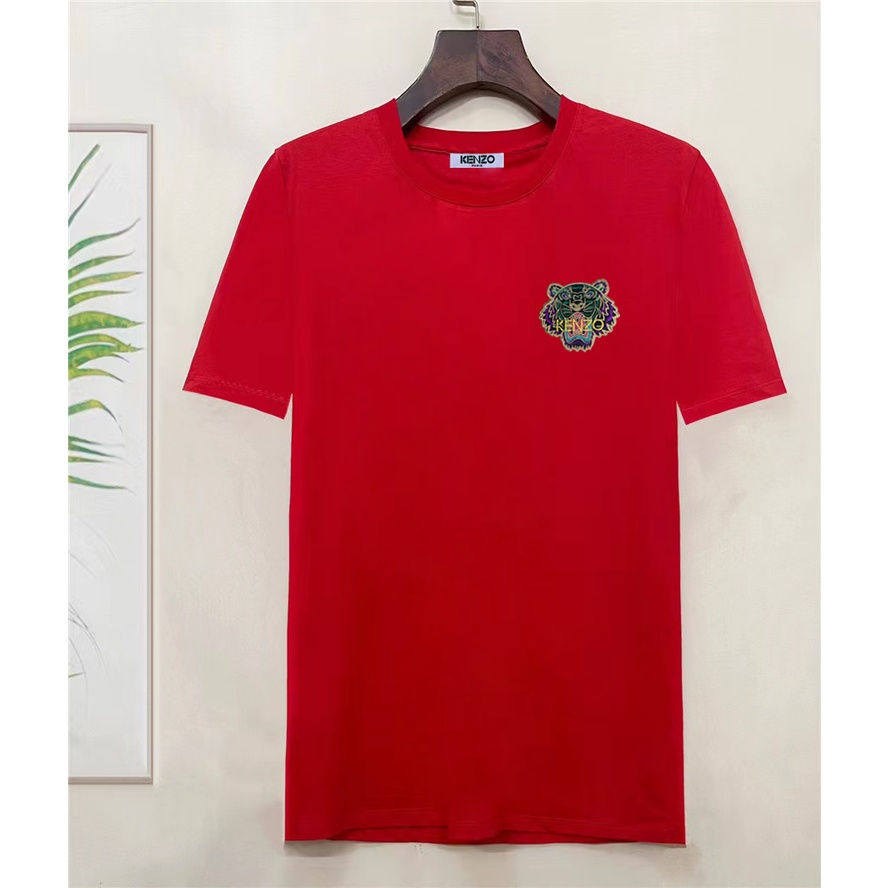 Áo Thun cotton Ngắn Tay Thêu Chữ logo Thời Trang Cho Nam Cỡ s-4xl
