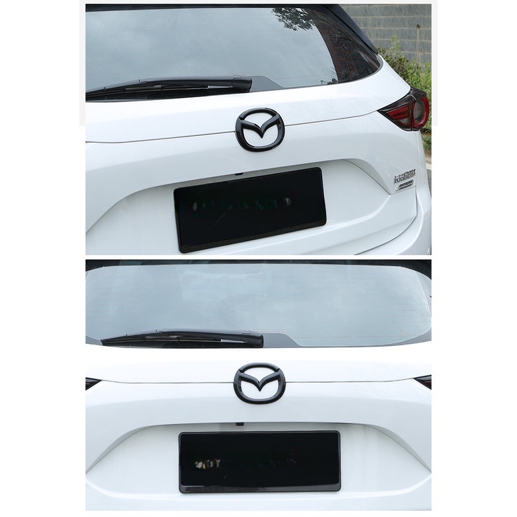 Mazda Ốp logo 3d Bằng Sợi carbon Cao Cấp Cho Xe Hơi mazda cx5 cx8 2017-2023 cx-5 cx-8