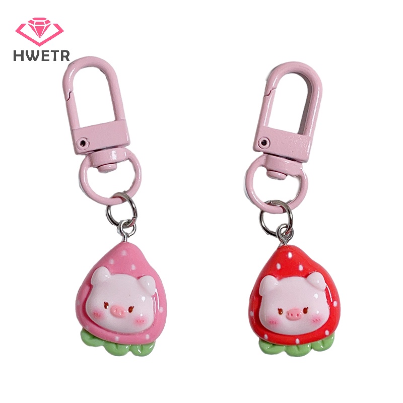 Móc Khóa Hình Chú Heo Đáng Yêu Dễ Thương Mới
