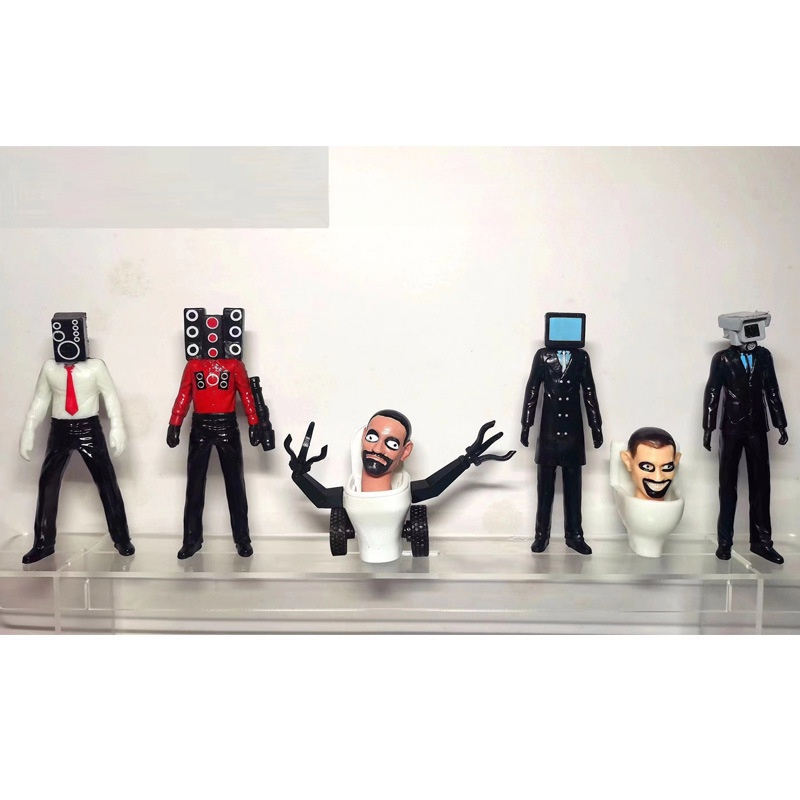 Skibidi Bộ Mô Hình Nhân Vật toilet Ngộ Nghĩnh Cho Bé