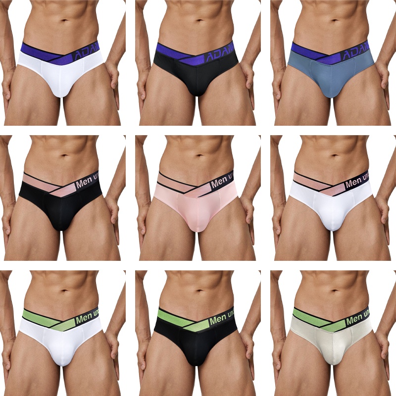 Mới Quần Lót Lưng Thấp Thoáng Khí Thoải Mái Cho Nam mp240