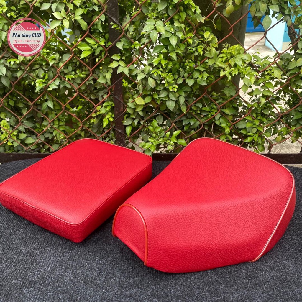 Bộ yên cub 81-82-DD màu đỏ mút xịn