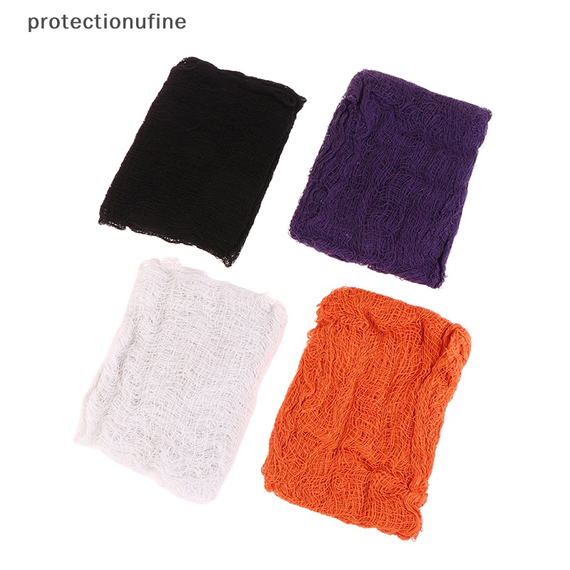 Pr3vn Vải Lưới Gạc Màu Đen Trang Trí halloween Sáng Tạo