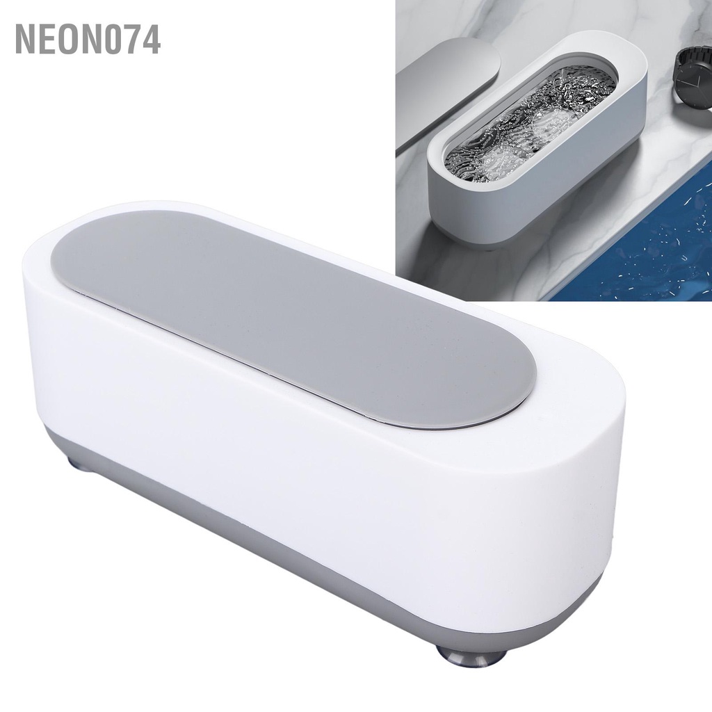 Neon074 Máy làm sạch trang sức siêu âm sâu di động nhỏ cho gia đình