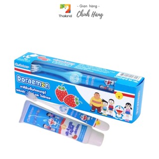Bộ kem đánh răng trẻ em St. Andrew phiên bản Doraemon kèm bàn chải