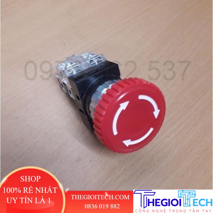 Nút nhấn khẩn STOP Hanyoung Nux phi 25