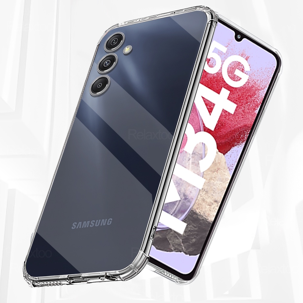Ôp Điện Thoại Silicon Dẻo Trong Suốt Thời Trang Chống Sốc Cho samsung galaxy m34 5g m34 m 34 5g