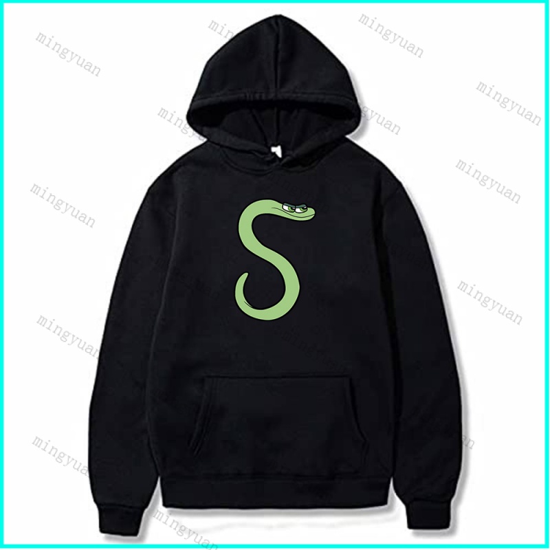 Áo Hoodie Unisex In Chữ Q R S T Alphabet Lore Nặng 250g