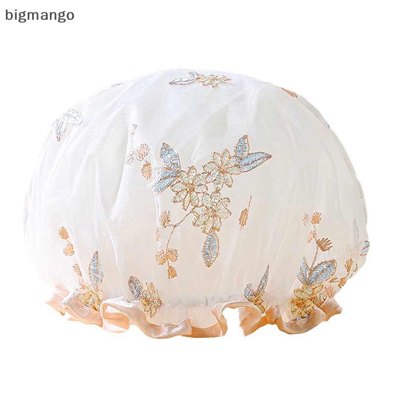 Bigmango Mũ Lưới Trùm Đầu Thoáng Khí Có Thể Tái Sử Dụng Cho Nữ