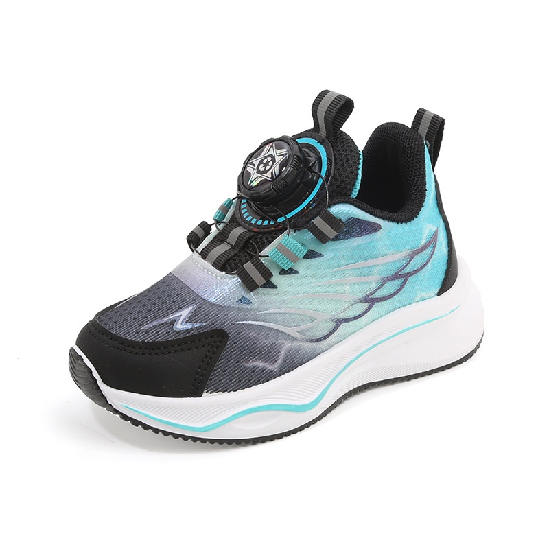 Giày Thể Thao Đế Mềm Cài Nút Xoay Được Thời Trang Xuân Thu 2023 Cho Bé