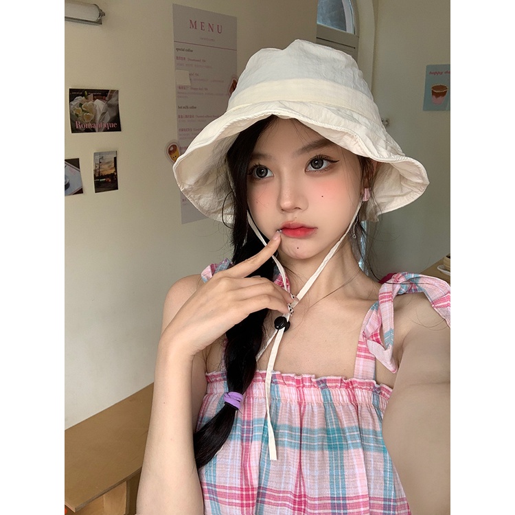 Mũ Tai Bèo Chống Nắng Mùa Hè Nhanh Khô Phong Cách Hàn Quốc Dễ Thương Cho Nữ