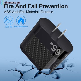 Củ Sạc 65w usb type-c 5v / 3.5a Cho iphone 14 13 12 huawei