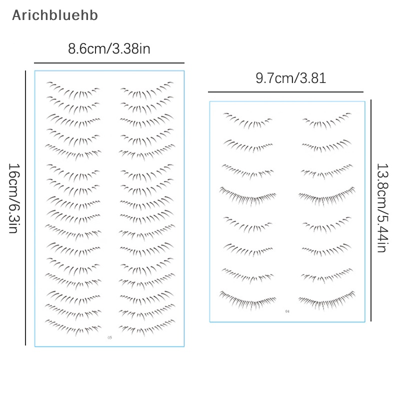 2023 Miếng Dán Lông Mi Giả Hình Xăm Trang Điểm Mắt Cho Nữ Hàng Mới Bán Chạy
