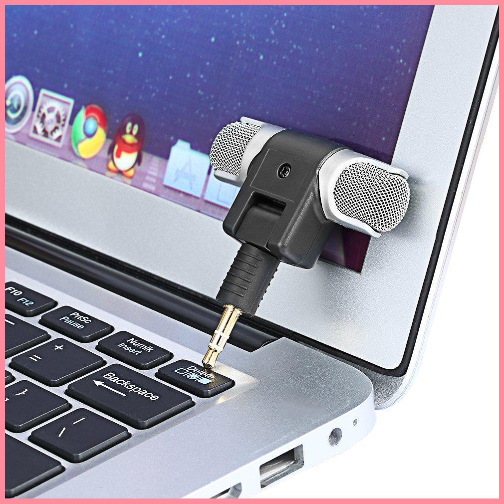 Mini Digital Stereo Microphone Mic 3.5mm Mini Jack PC Laptop Notebook