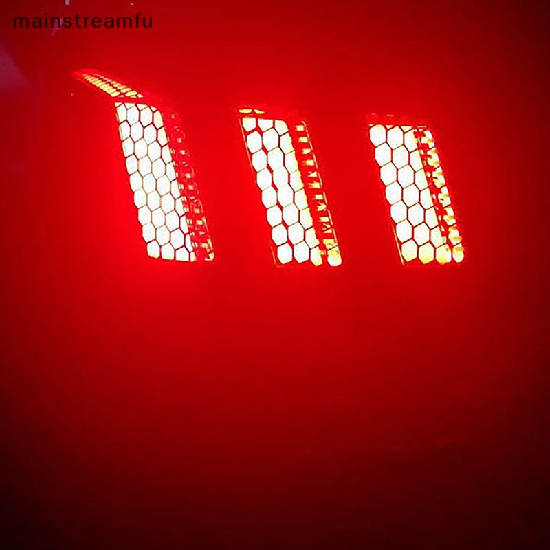 Miếng Dán Đề Can Rỗng Hình Tổ Ong Trang Trí Đèn Hậu Xe Hơi Thời Trang Mới