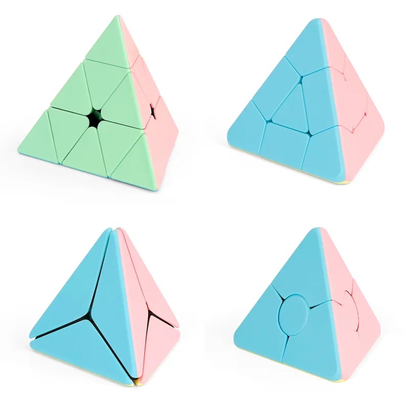 MOYU Meilong Đồ chơi giáo dục xếp hình khối lập phương ma thuật 3x3, Pyraminx, Skewb, Magico Tower, 