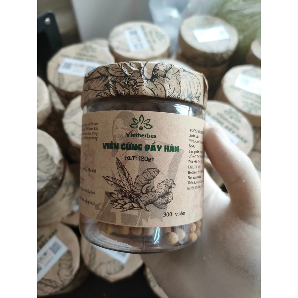 Viên Gừng Đẩy Hàn - Vietherbes