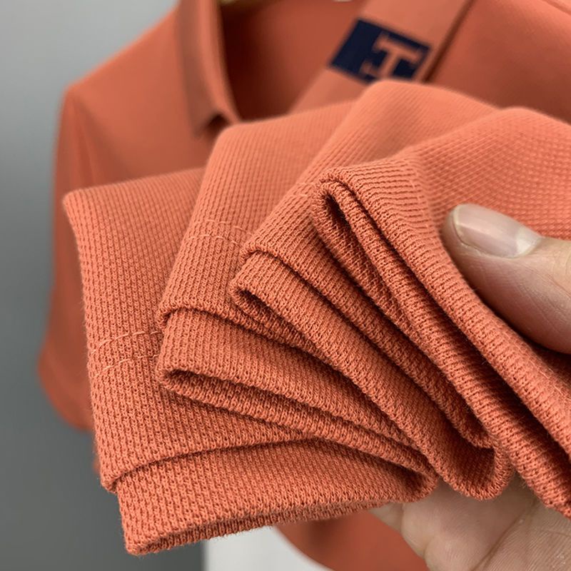 Áo Phông Polo Nam Cao Cấp Áo Thun Có Cổ Thêu Chữ H Thể Thao Chất Vải Thun Cá Sấu Phối Vải Cá Sấu Cotton Phom Suông