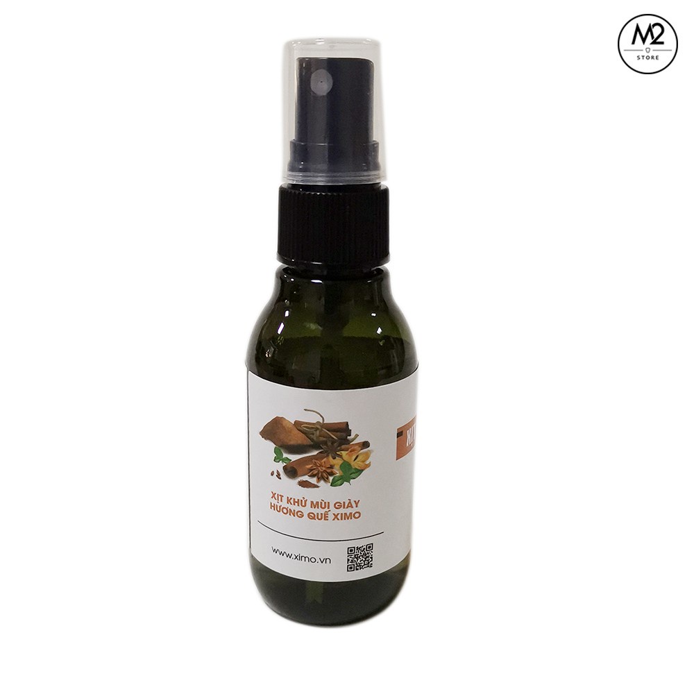 Xịt khử mùi giày Hương Quế, Hương Chanh, Xả XIMO mùi dịu nhẹ đánh tan mùi hôi chân, giày và mũ bảo hiểm