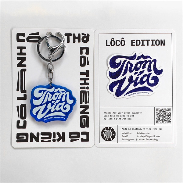 Móc khoá - Trộm Vía