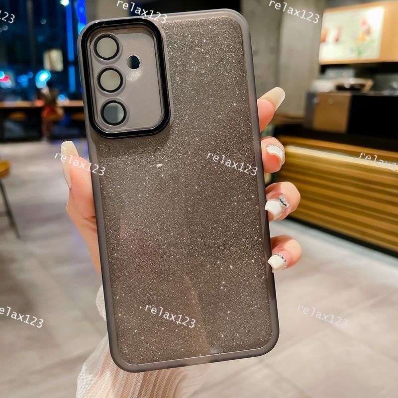 Ốp Điện Thoại Màu gradient Lấp Lánh Cho samsung galaxy s23fe s23 fe3 s 23 fe 2023 4g 5g