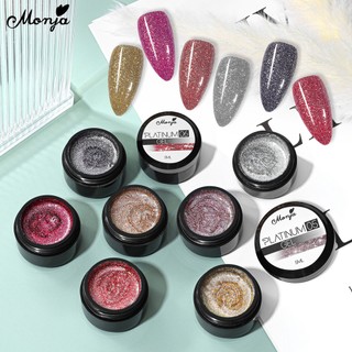 Monja Lọ gel Sơn Móng Tay Kim Tuyến 5ml diy