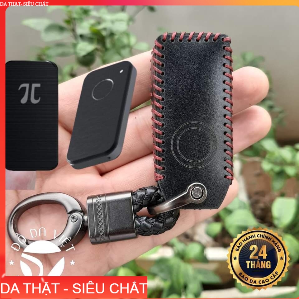 Bao Da Chìa Khóa Remote Pitech chống trộm, keyfob Pi V1 và V2 da thật 100%, bảo hành 2 năm