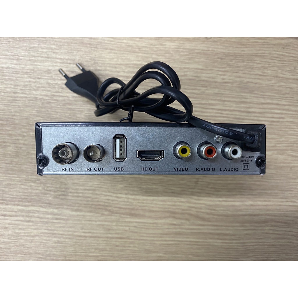 Đầu thu truyền hình số mặt đất DVB-T2 SCTV, VTC, HTV, VTV Cab JN-820T2 - Full box mới 100%