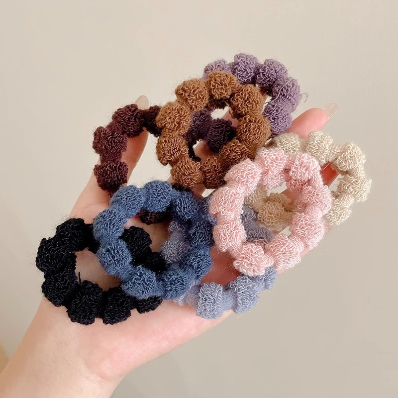 Dây Buộc Tóc Co Giãn Tốt Thời Trang Thu Đông Cho Nữ