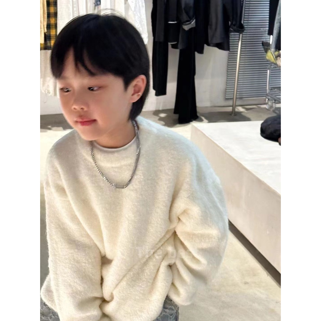 Áo sweater Lông Thời Trang Mùa Đông 2023 Cho Bé Trai