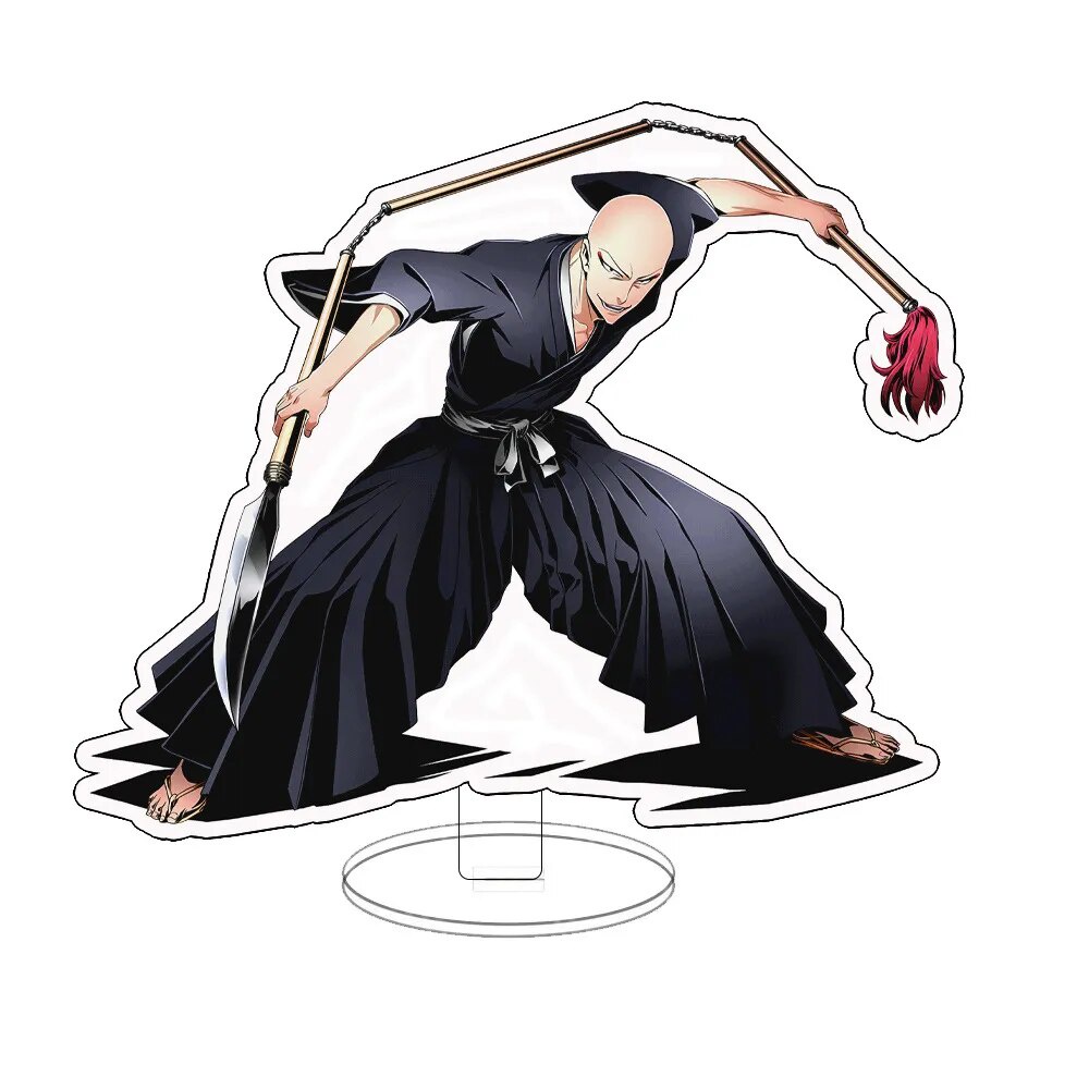 Mô hình Standee Anime BLEACH Kurosaki Ichigo 2 mặt trong suốt 2 Phụ kiện trang trí để bàn góc học tập