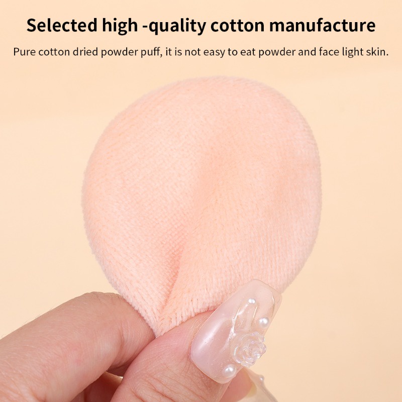 Bông Mút Trang Điểm / Bông Phấn Khô / Phấn Nén Mềm Mại / Phấn Má Hồng Hai Mặt Dành Cho Nữ