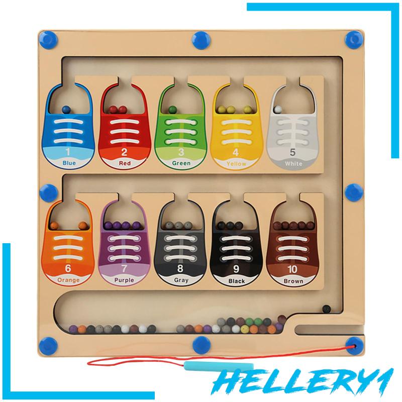 Bảng Gỗ Mê Cung Nhiều Màu Sắc Bắt Mắt Cho Bé