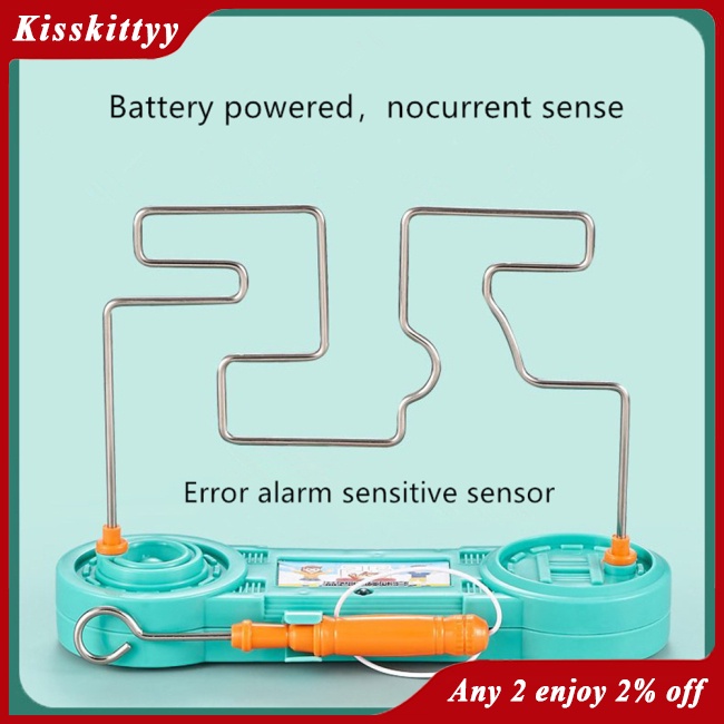 Kisskitty Đồ Chơi Mê Cung Điện Tử Giúp Bé Tập Trung