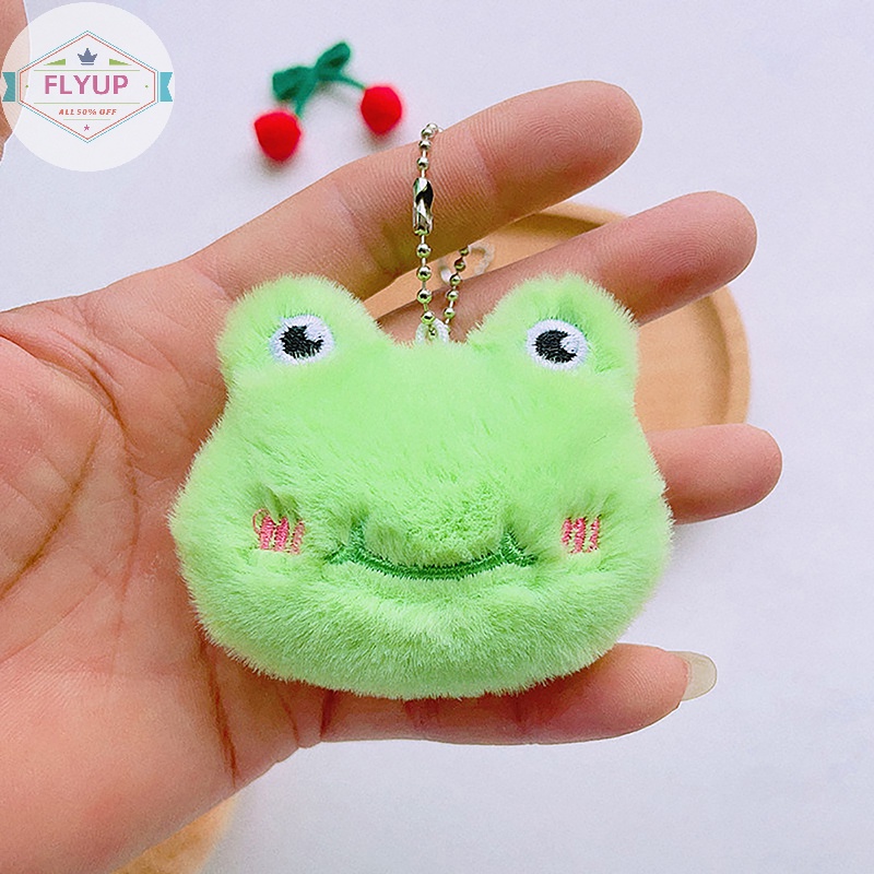 Flyup Móc Chìa Khóa Hình Thú Nhồi Bông Mềm Mại Đáng Yêu