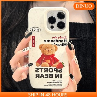 ỐP LƯNG IPHONE Hoạt Hình Ốp Điện Thoại Hình Gấu Cho iphone16/15 / 14promax / 13 / 12 / 11 / xr / xs / x / xsmax / 7 / 8plus/-DINUO/XM-1