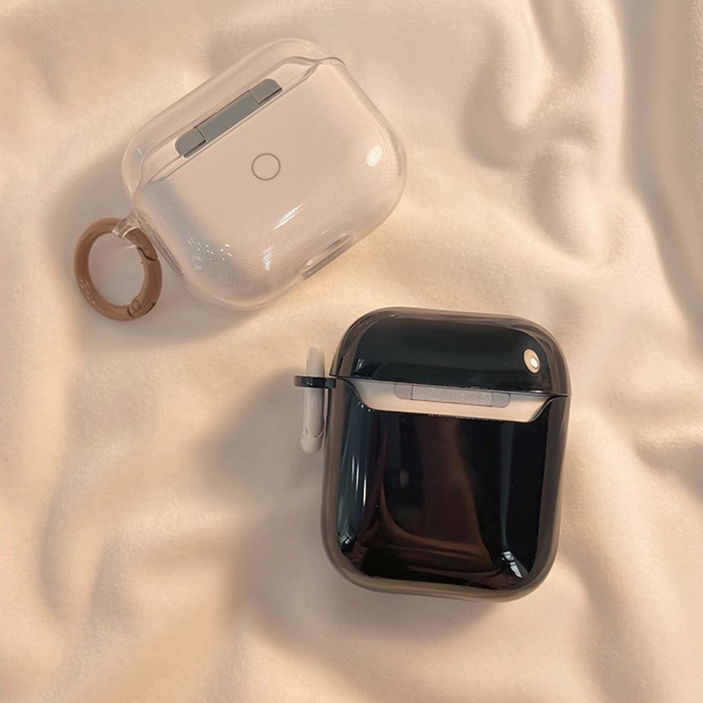 Vỏ Bảo Vệ Hộp Sạc Tai nghe không dây airpods 1 2 3 2 pro 2 Hình Búp Bê 3d Đơn Giản Dễ Thương