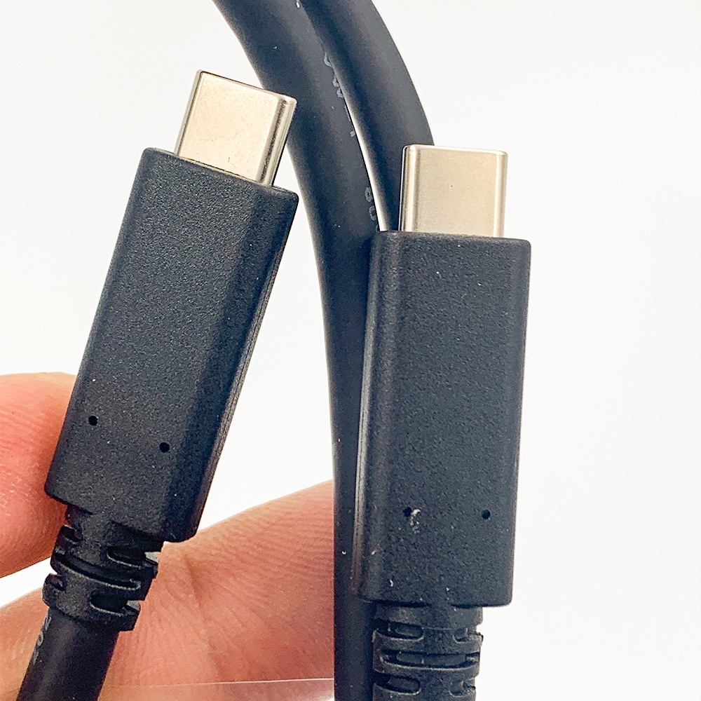 Cáp Type C hai đầu bóc màn DELL 4k dài 1M, truyền hình ảnh 4K60hz và sạc 100W USB 3.1 GEN2 10gbps