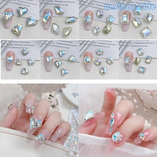 Set 10 phụ kiện trang trí móng tay hình bướm đính đá xinh xắn