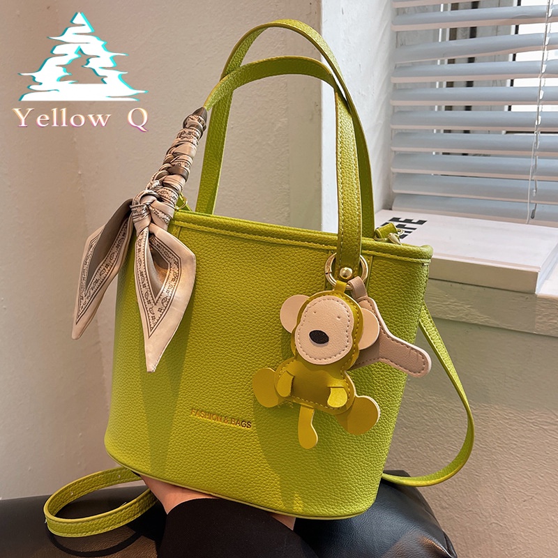 Yellow túi xách nữ túi đeo chéo 2023NEW  thích hợp sử dụng hàng ngày Phong Cách Hàn Quốc nhiều màu sắc để lựa chọn ULZZANG GDJ23004XM