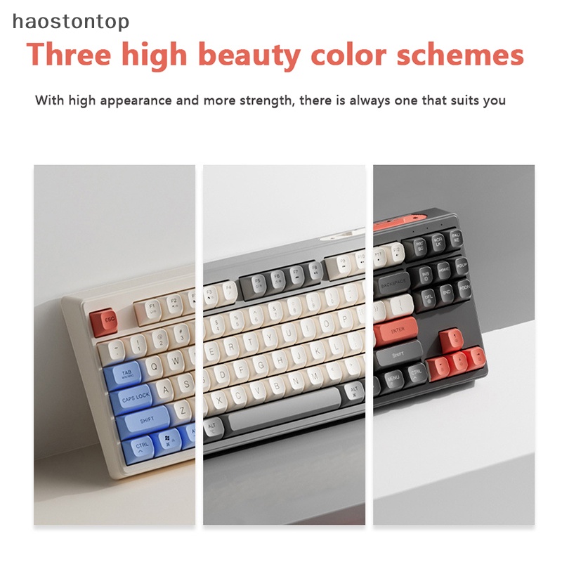 Bàn Phím Cơ gaming haostontop Không Dây Phát Sáng Cho pc / notebook vn