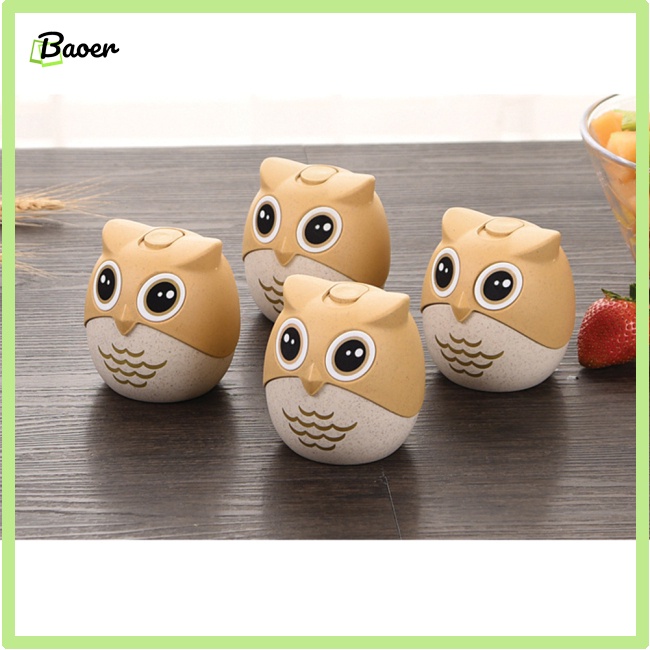 Hộp Đựng Tăm Xỉa Răng Hình Cú Mèo Dễ Thương