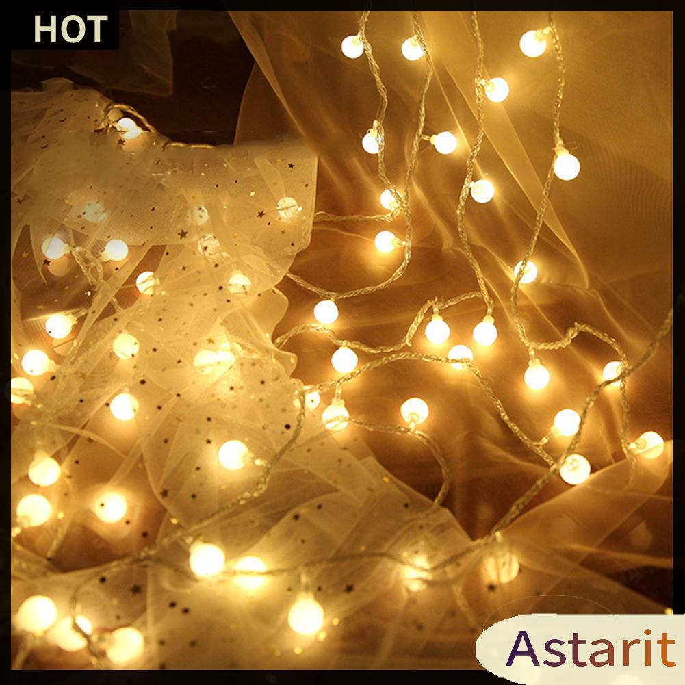 Dây Đèn Led 6 / 10m Ánh Sáng Ấm Áp Cắm Trại Tiện Dụng