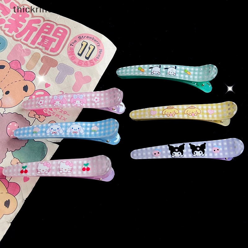 Kẹp Tóc Th kawaii pochacco kuromi Hình Trái Tim Hoạt Hình Dễ Thương Đa Ứng Dụng Làm Quà Sinh Nhật vn