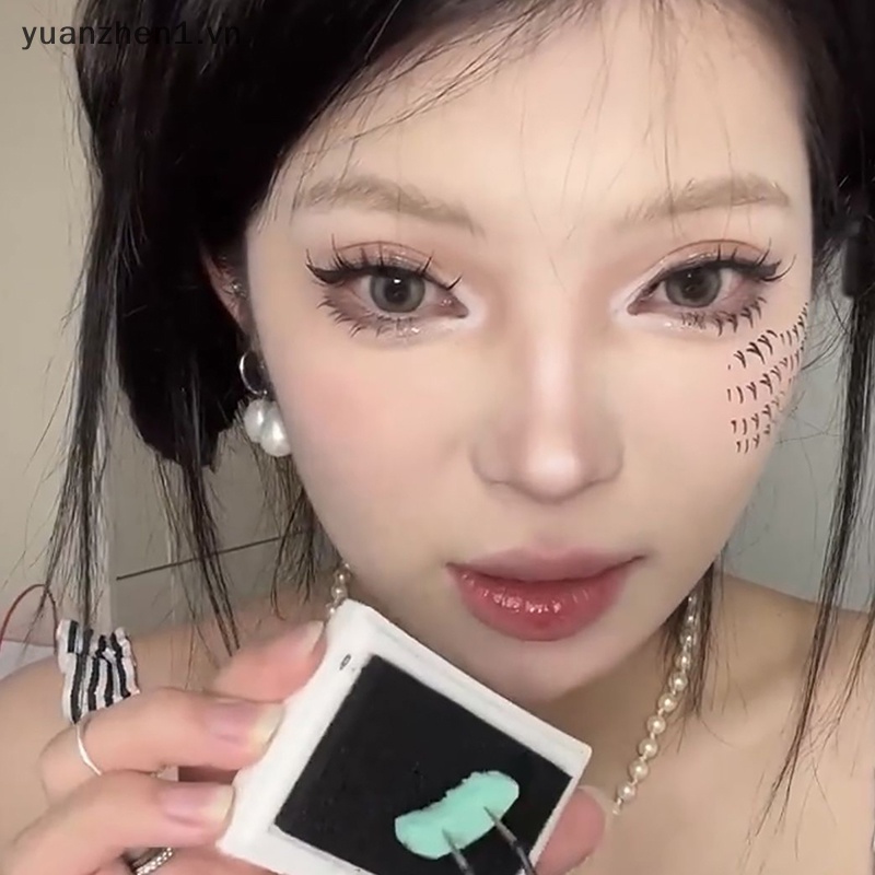 Cặp Con Dấu Silicon In Hình Lông Mi Giả Trái Và Phải Thương Hiệu Zheng vn