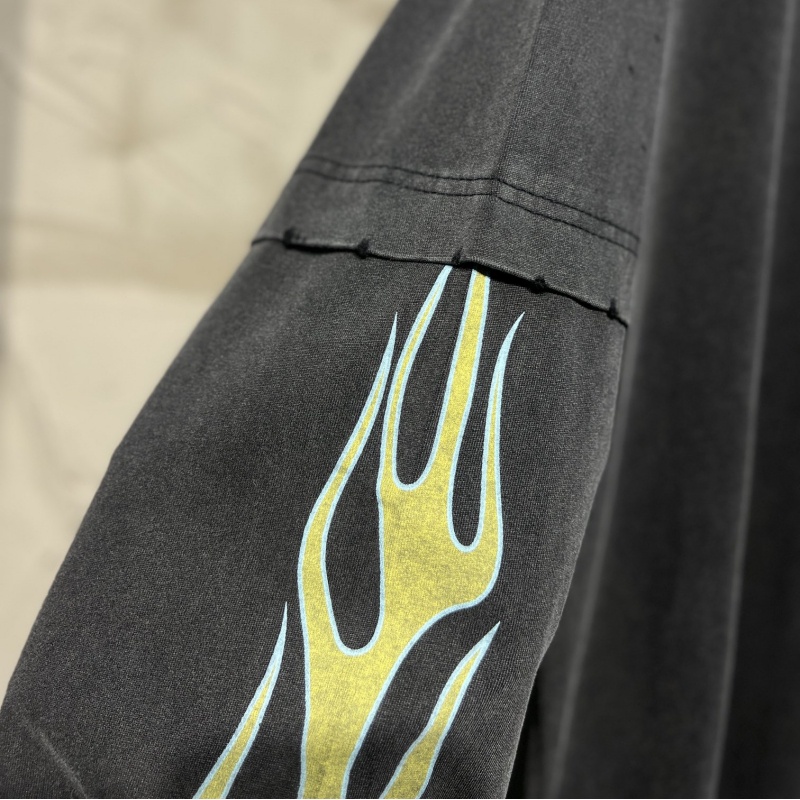 Áo Thun Tay Dài Giả Hai Lớp in Họa Tiết g77iv-Co Thoải Mái Để Chạm Vào Xu Hướng Thời Trang Tốt Nhìn Lên Trên Cơ Thể Nam Và Nữ!