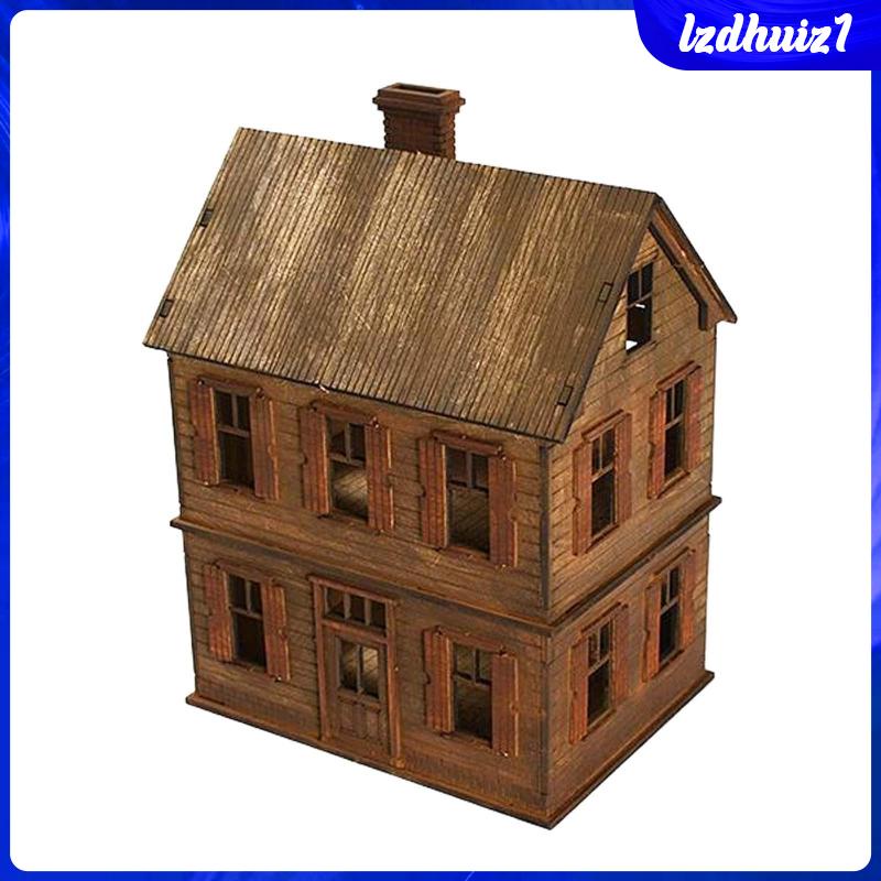 Bộ Mô Hình Cảnh Quan Để Bàn Bằng Gỗ