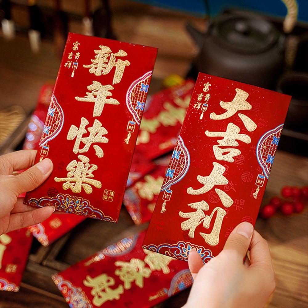 Mmluck Bao Lì Xì Đỏ May Mắn Chúc Mừng Năm Mới May Mắn